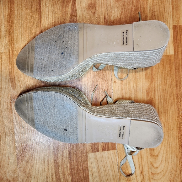 Adrianna Papell Gold Mesh Espadrille - Picture 7 of 7